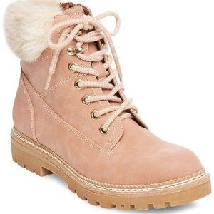 Steve Madden Alaska Faux Fur Hiking Boot